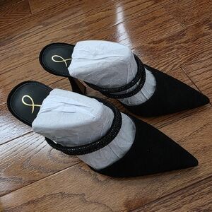 Elegant Black Women's Mules